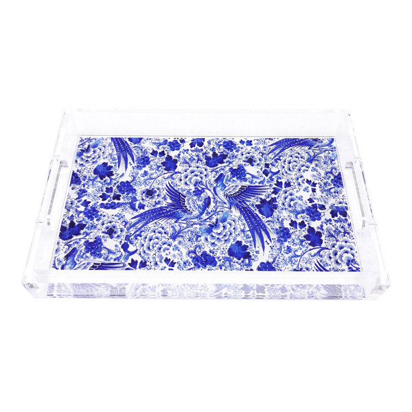 Nicolette Mayer Royal Delft Plastic Acrylic Tray Wayfair